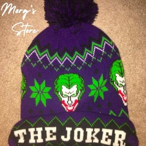 DC comics joker beanie